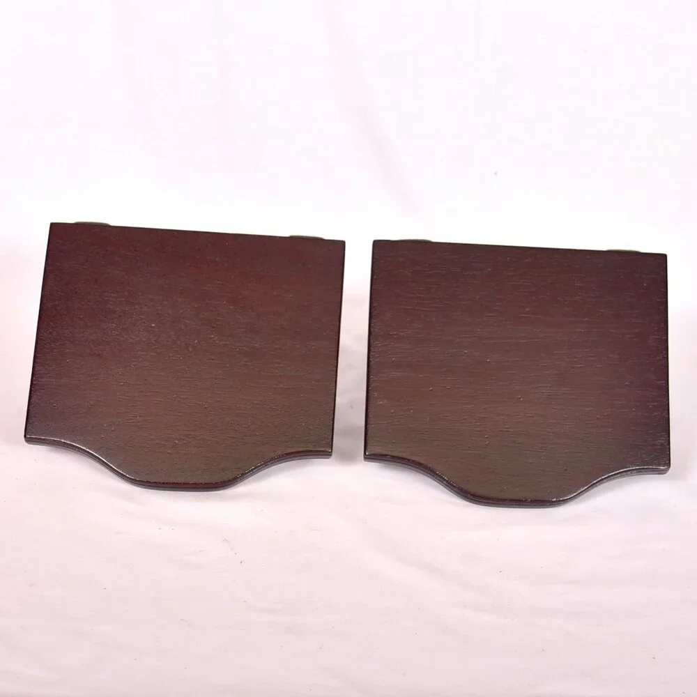 2 Wooden Hanging Display Shelves 7 x 7 x 8